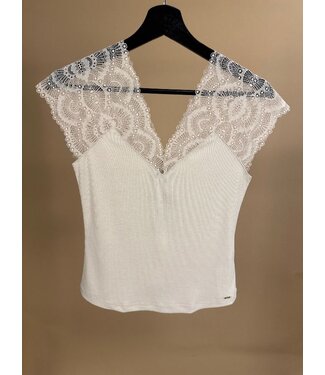 Morgan de toi Morgan Top Deli Beige