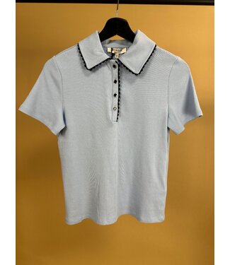 Morgan de toi Morgan Top Aloli Blue Bell