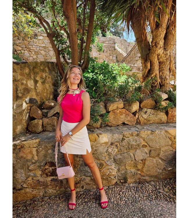 Zoen Top Hope Twist pink