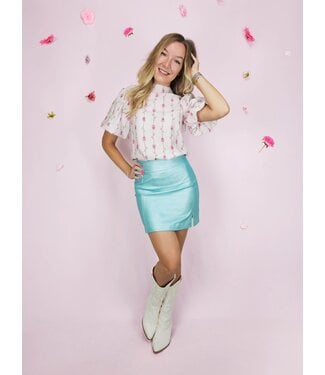 Zoen Woman Zoen Rok Bliss Aqua Glam