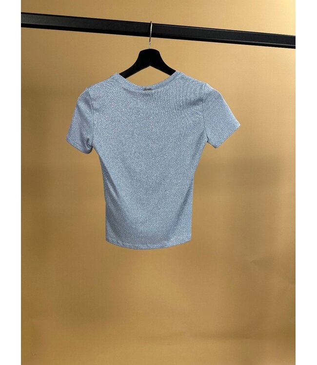 Rinascimento Top Blue Glitter