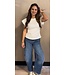 Rinascimento Balloon Jeans Azzurro Light Blue