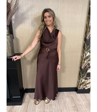 Rinascimento Rinascimento Jurk Didi Chocolate