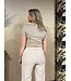 Rinascimento Top Beige Glitter