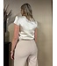 Rinascimento Top Flower Off White