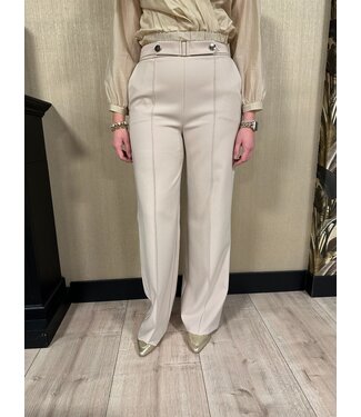 Rinascimento Rinascimento Pantalon Wide Tortora Beige