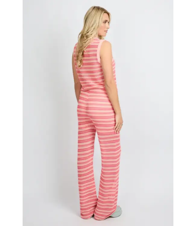 Fluresk Broek Kylie Blush Peach / Bright Pink