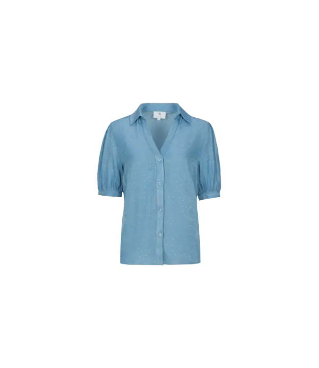 CS The Label Blouse Liss Light Blue