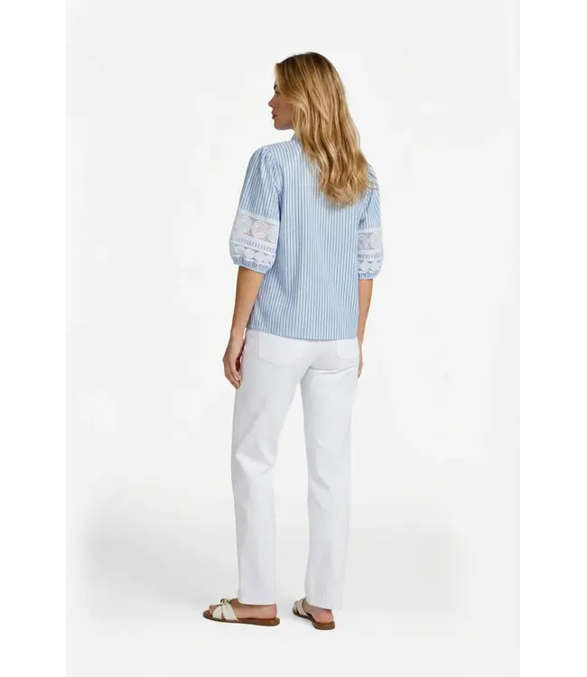 CS The Label Blouse Liora Light Blue