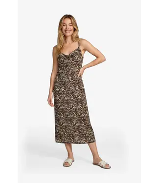 CS The Label CS The Label Jurk Disa Khaki / Black