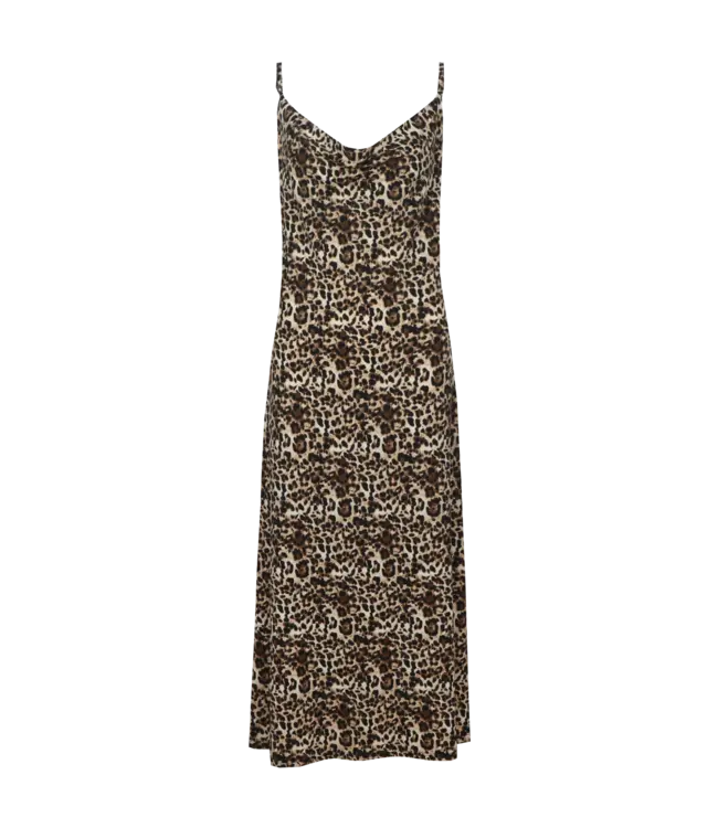 CS The Label Jurk Disa Khaki / Black