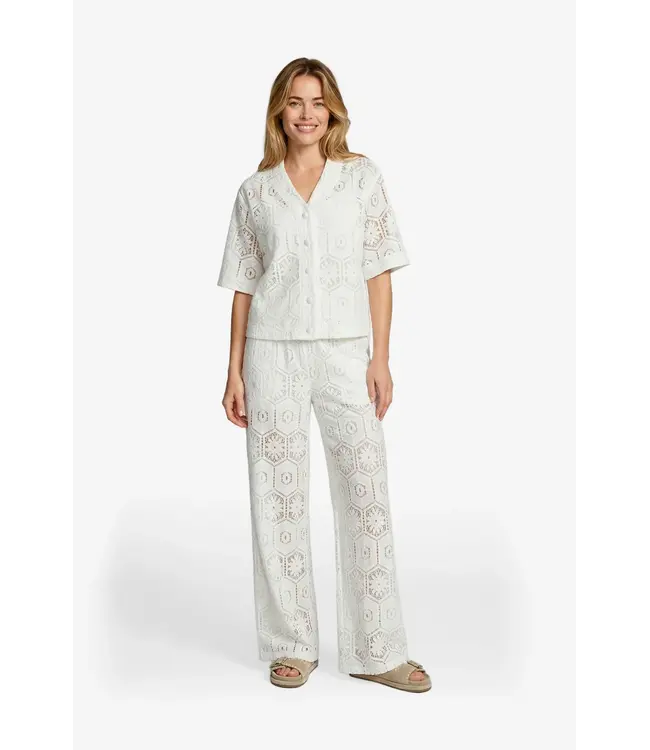 CS The Label Blouse Tola Ecru