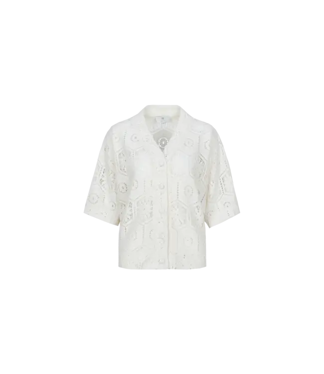 CS The Label Blouse Tola Ecru