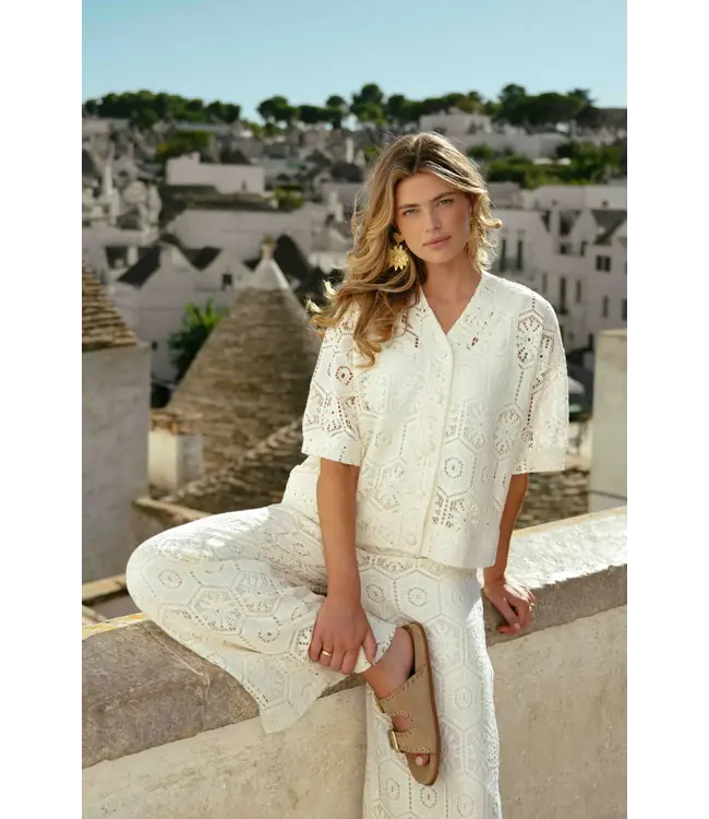 CS The Label Broek Perina Ecru