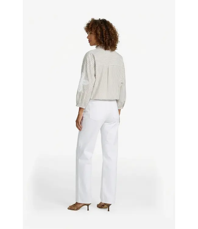 G-maxx Blouse Lumi Offwhite / Nude Oat