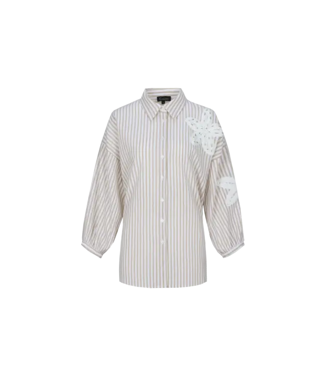 G-maxx Blouse Lumi Offwhite / Nude Oat