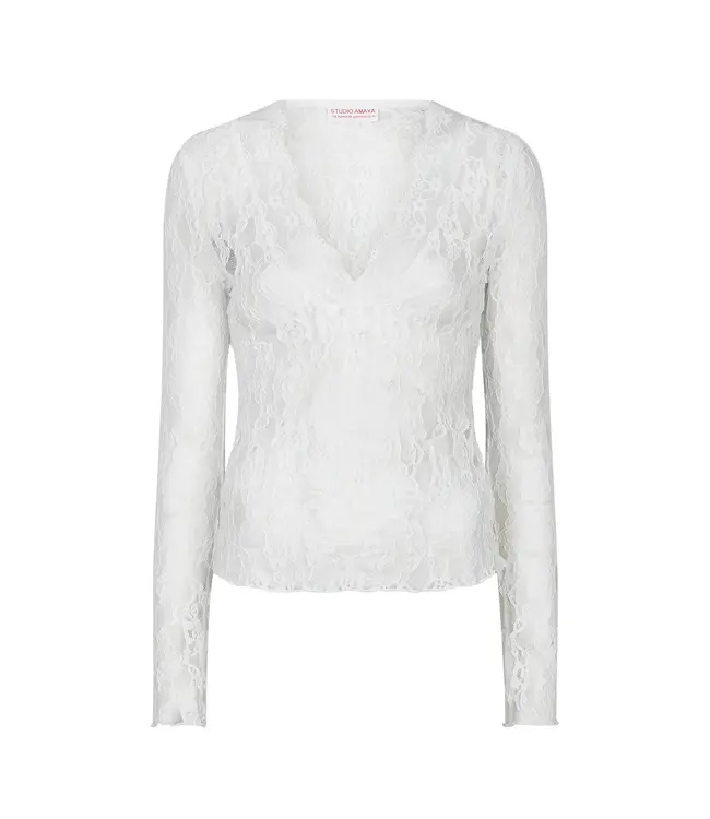 Studio Amaya Top Gemma White