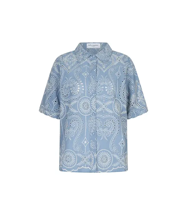 Lofty Manner Blouse Marianne Blue