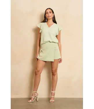 Lofty Manner Lofty Manner Skort Desh Mint