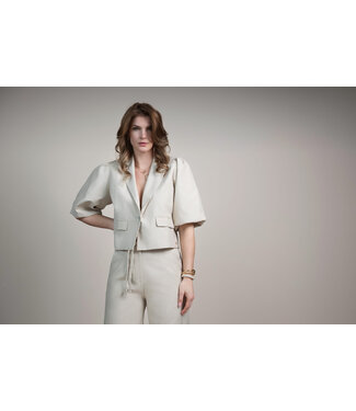 Elvira Elvira Blazer Yara Sand Linen