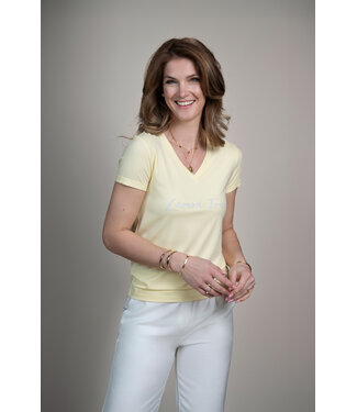 Elvira Elvira T-shirt Lemon Tree Butter Yellow