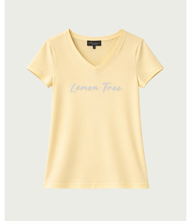 Elvira T-shirt Lemon Tree Butter Yellow