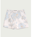 Elvira Short Lesley Blue Flowers