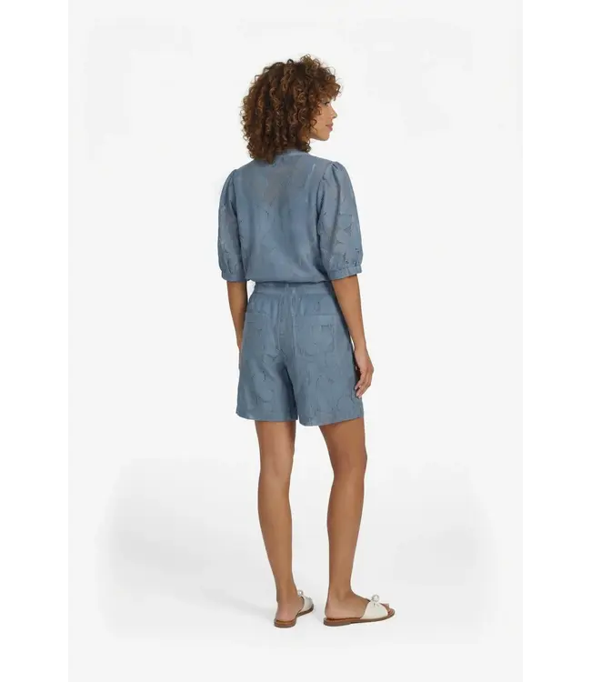 G-maxx Blouse Ylfa Light Jeans Blue