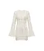 Malelions Women Crochet Jurk Offwhite