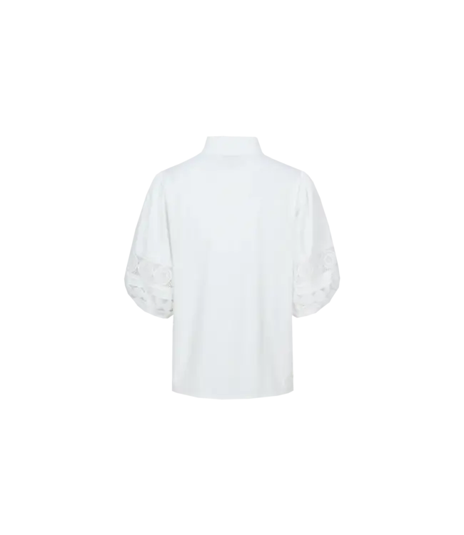 CS The Label Blouse Liora Offwhite