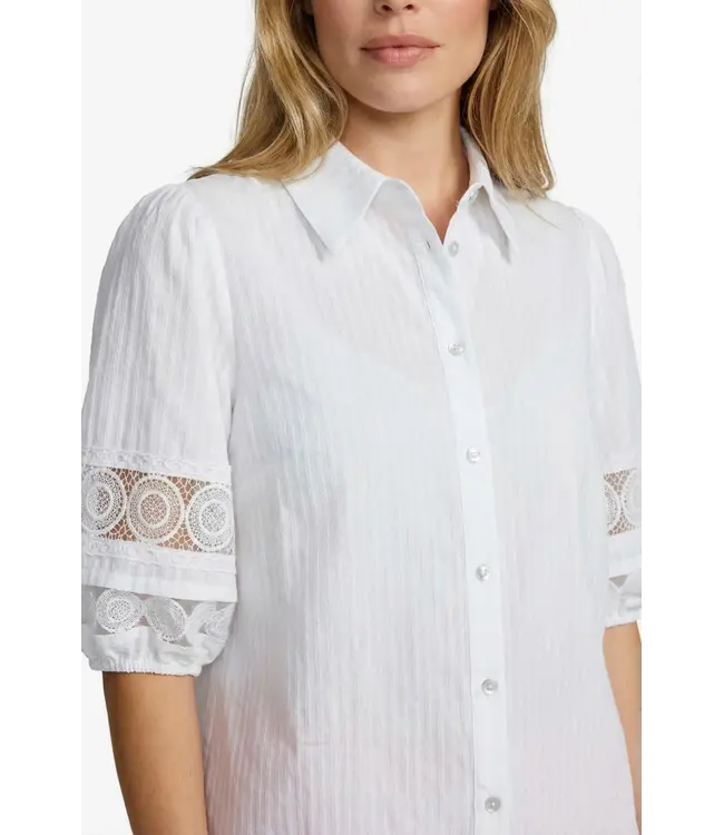CS The Label Blouse Liora Offwhite