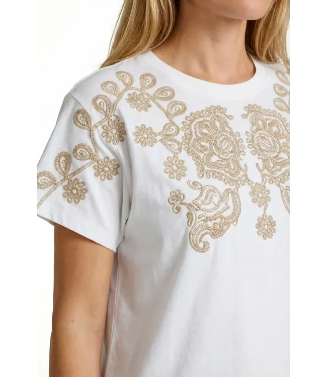 CS The Label T-shirt Telina Offwhite