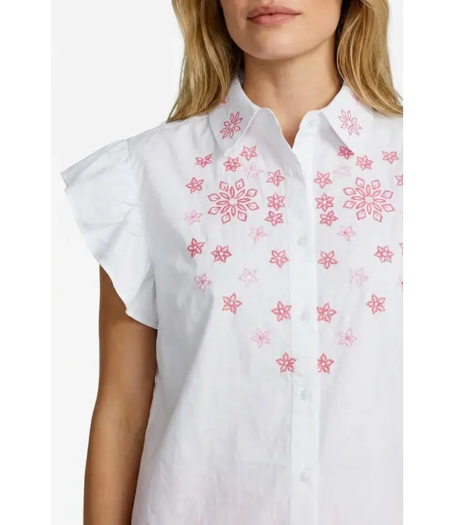 CS The Label Blouse Lurina Offwhite