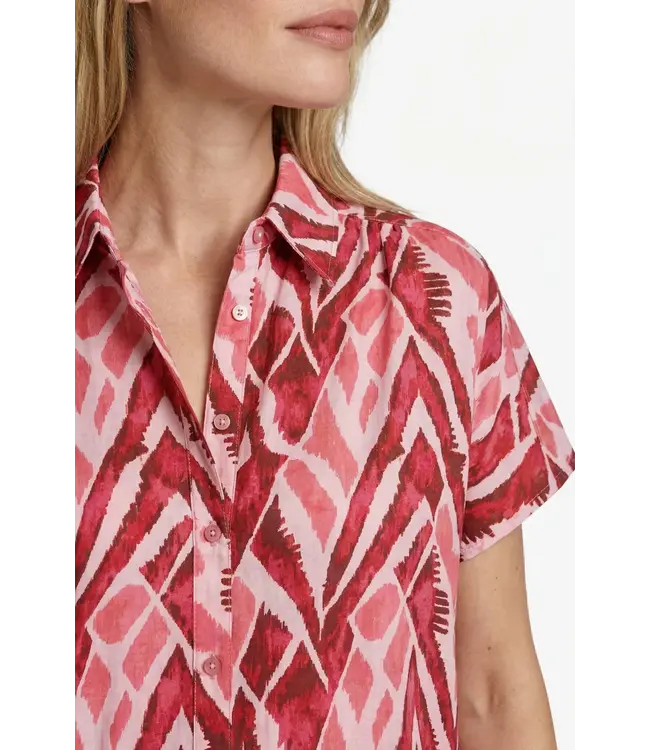 CS The Label Blouse Lene Powder Pink / Coral