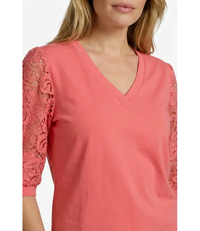 CS The Label Top Tinella Sunkissed Coral
