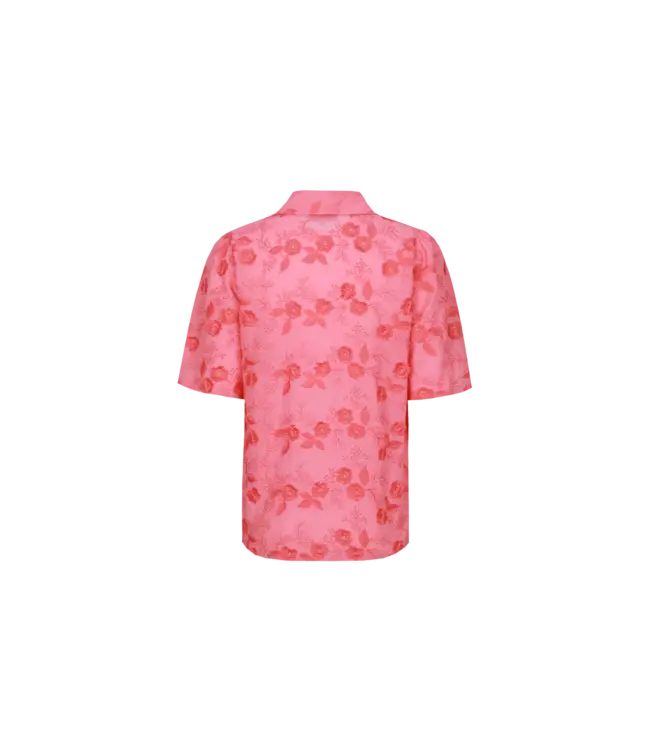 CS The Label Blouse Loveli Sunkissed Coral