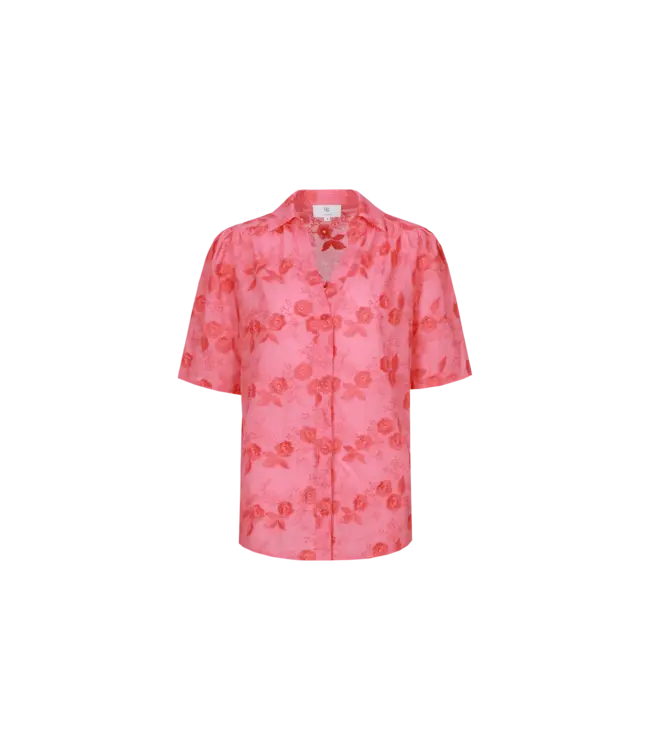 CS The Label Blouse Loveli Sunkissed Coral