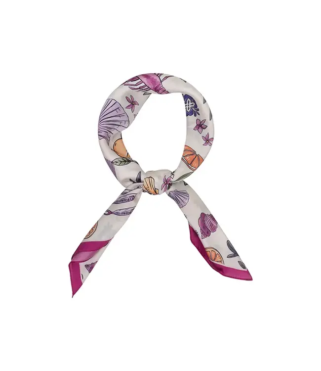 Lofty Manner Sjaal Scarf Vita Multi Element Print