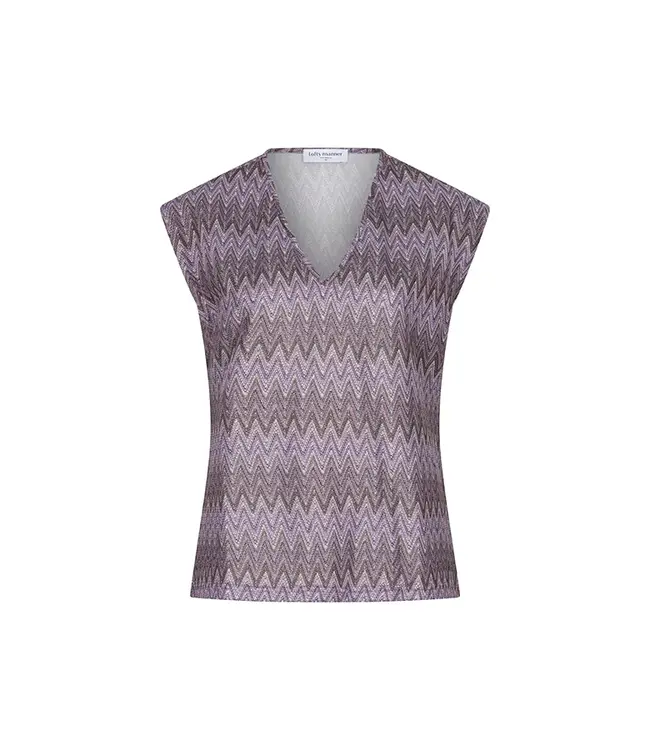 Lofty Manner Top Tessa Purple