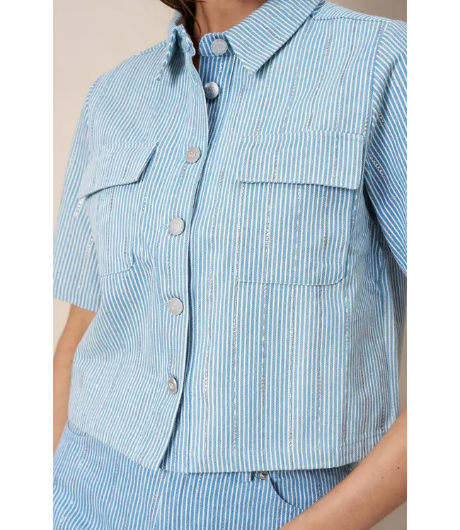 Lofty Manner Blouse Hera Blue
