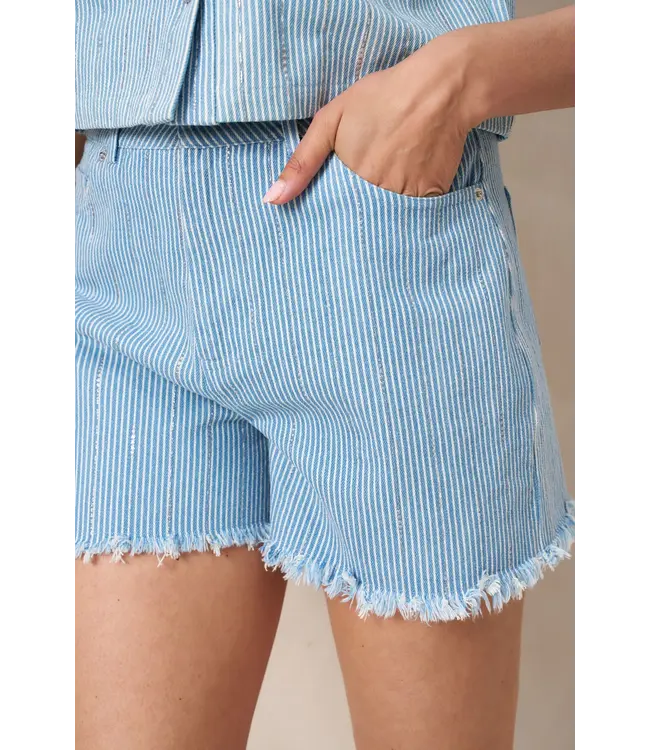 Lofty Manner Short Aleida Blue