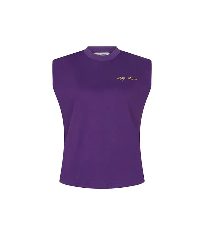Lofty Manner T-shirt Michelle Purple