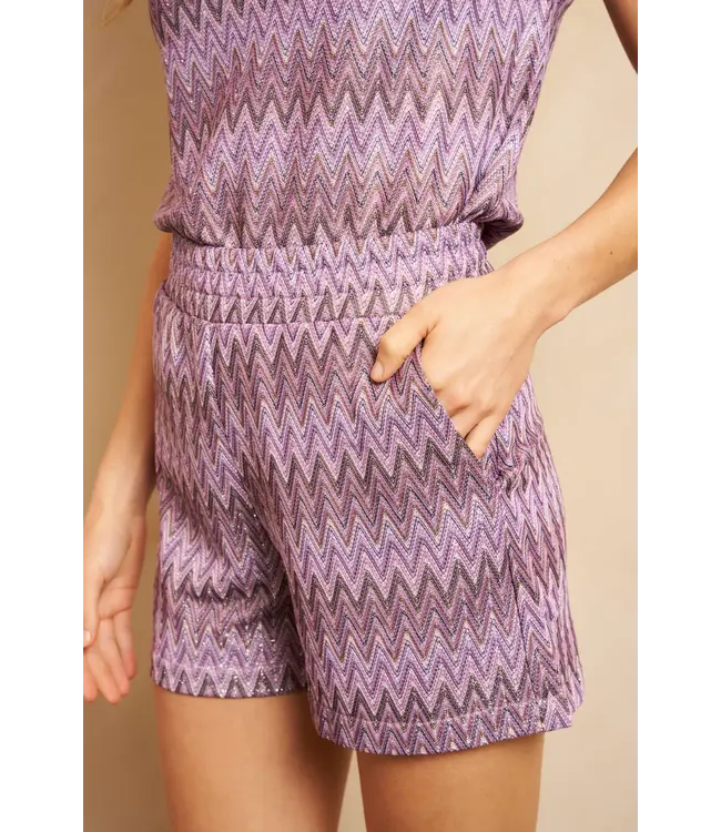 Lofty Manner Short Elena Purple