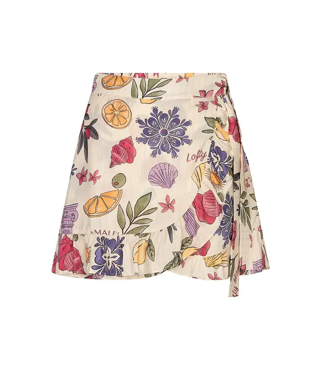Lofty Manner Skort Sandy Multi Element Print