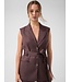 Guess Gilet Carla Linen Brown