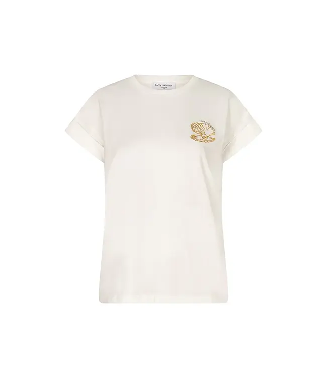 Lofty Manner T-shirt Nora Creme