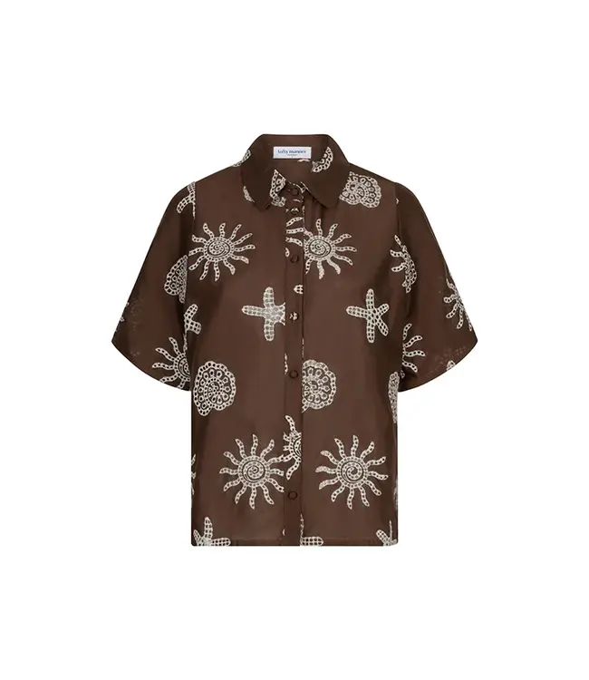 Lofty Manner Blouse Rianne Brown