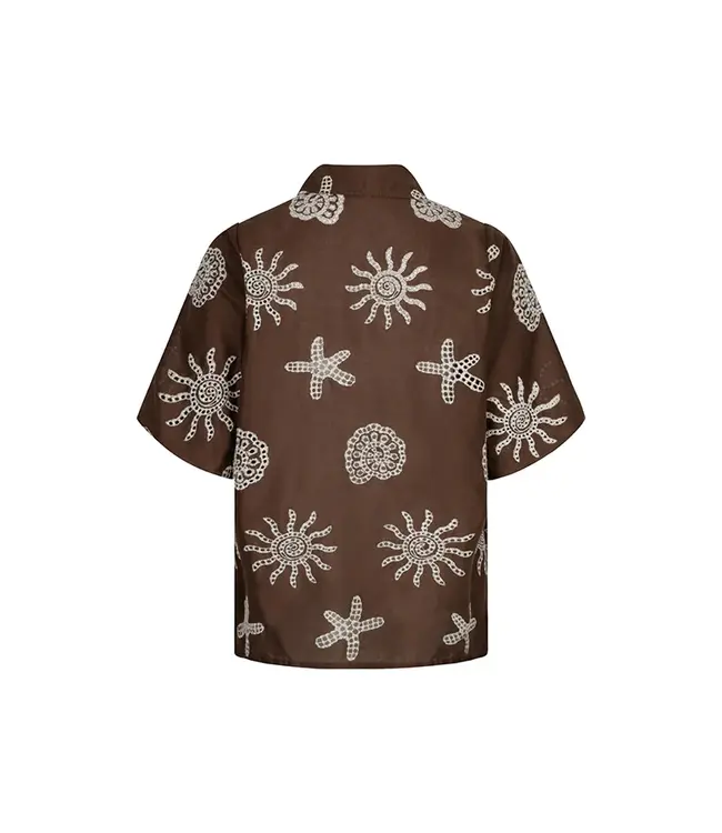 Lofty Manner Blouse Rianne Brown