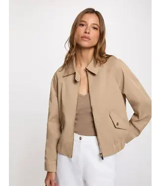 Morgan de toi Morgan Jacket Gaby Beige