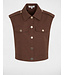 Morgan Gilet Vjitta Choco